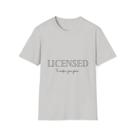 Licensed Esthetician T-Shirt | Professional Esthetician Tee, Spa Aesthetician Shirt