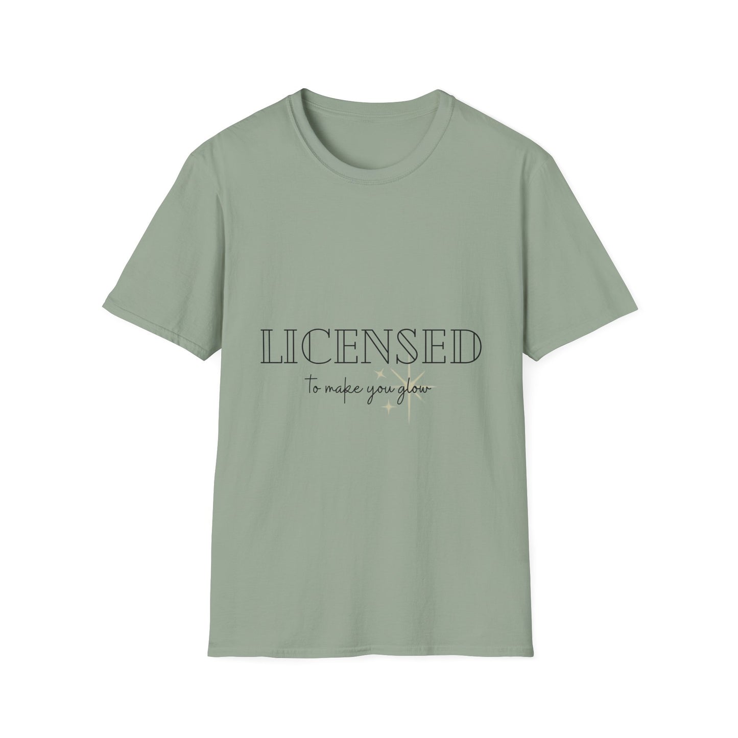 Licensed Esthetician T-Shirt | Professional Esthetician Tee, Spa Aesthetician Shirt