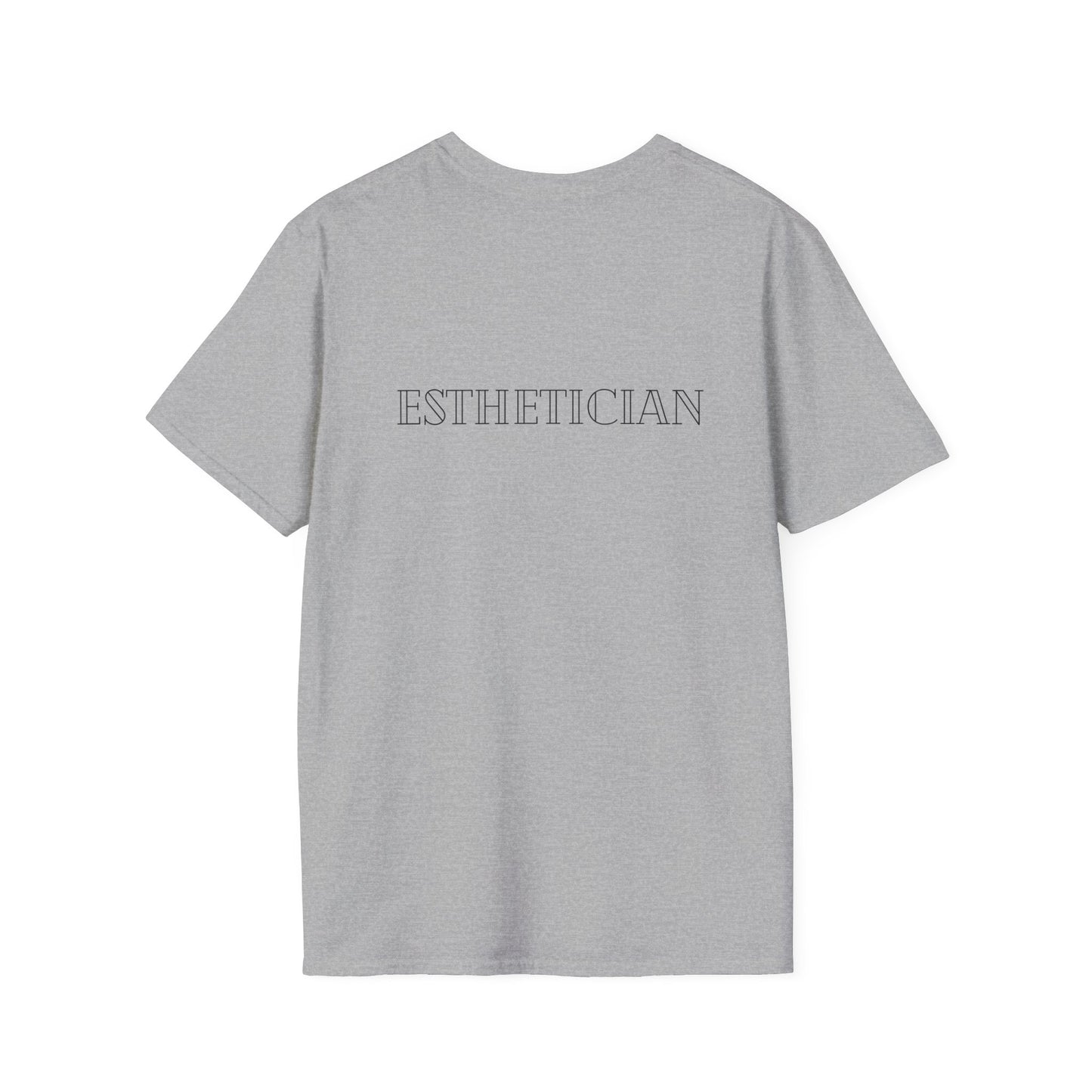 Licensed Esthetician T-Shirt | Professional Esthetician Tee, Spa Aesthetician Shirt