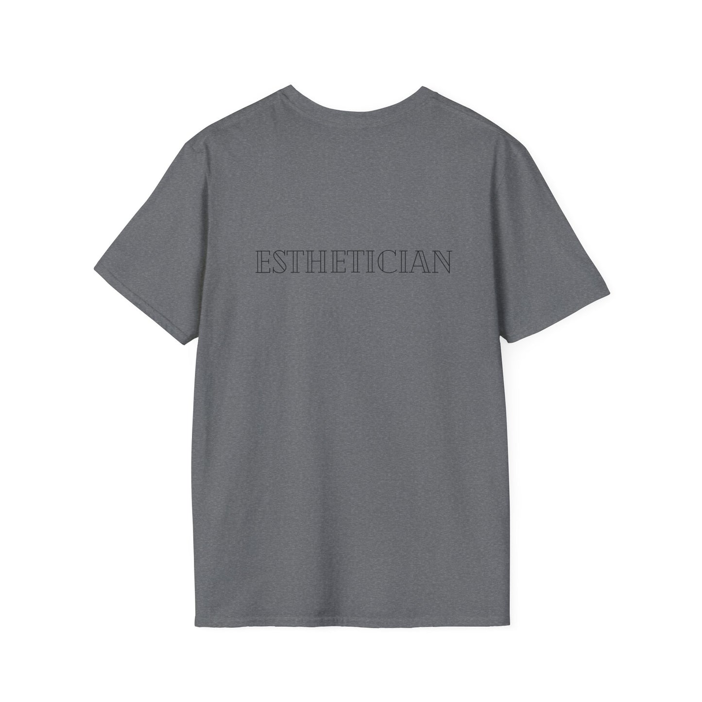 Licensed Esthetician T-Shirt | Professional Esthetician Tee, Spa Aesthetician Shirt