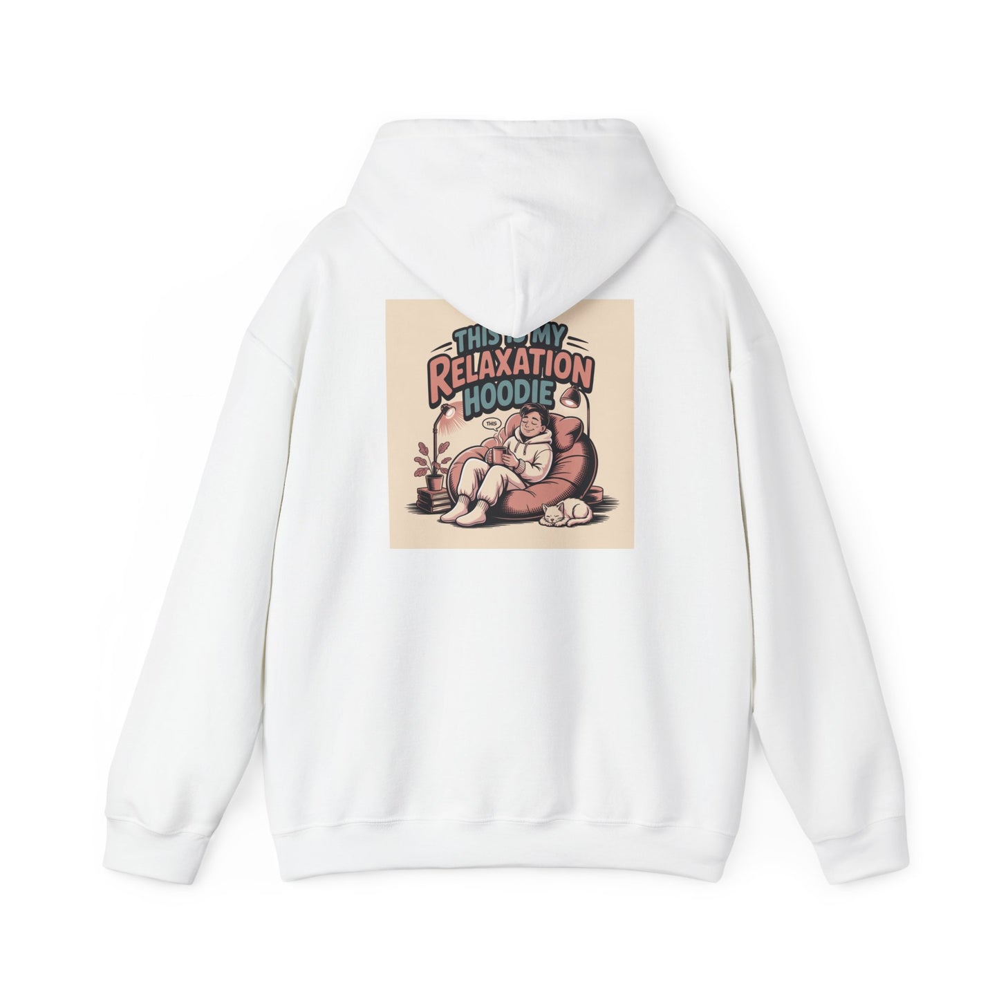 Relaxation Hoodie — Cozy Vintage Graphic Hooded Sweatshirt