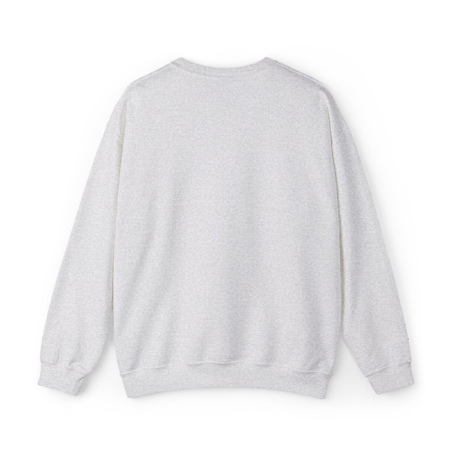Licensed Crewneck Sweatshirt — Minimal Script Graphic Embroderd