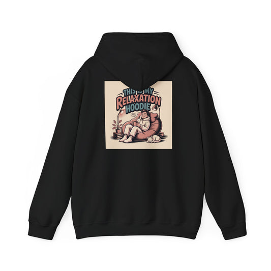 Relaxation Hoodie — Cozy Vintage Graphic Hooded Sweatshirt