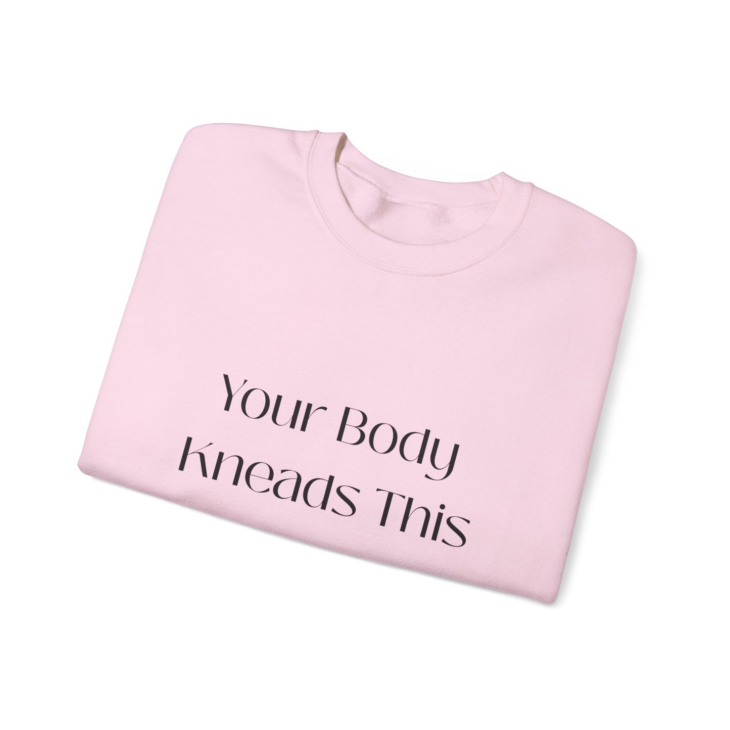 Your Body Knows This sweatshirt | minimalist line art linking fingers